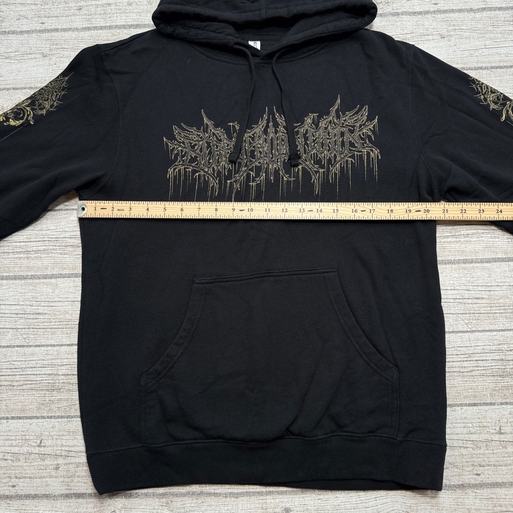 Bleed From Within Hoodie Men's M Black God Complex Pullover Heavy Metal Merch - Picture 3 of 6